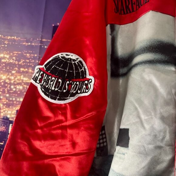 Scarface Varsity Jacket Bomber Jacket - Picture 4 of 6